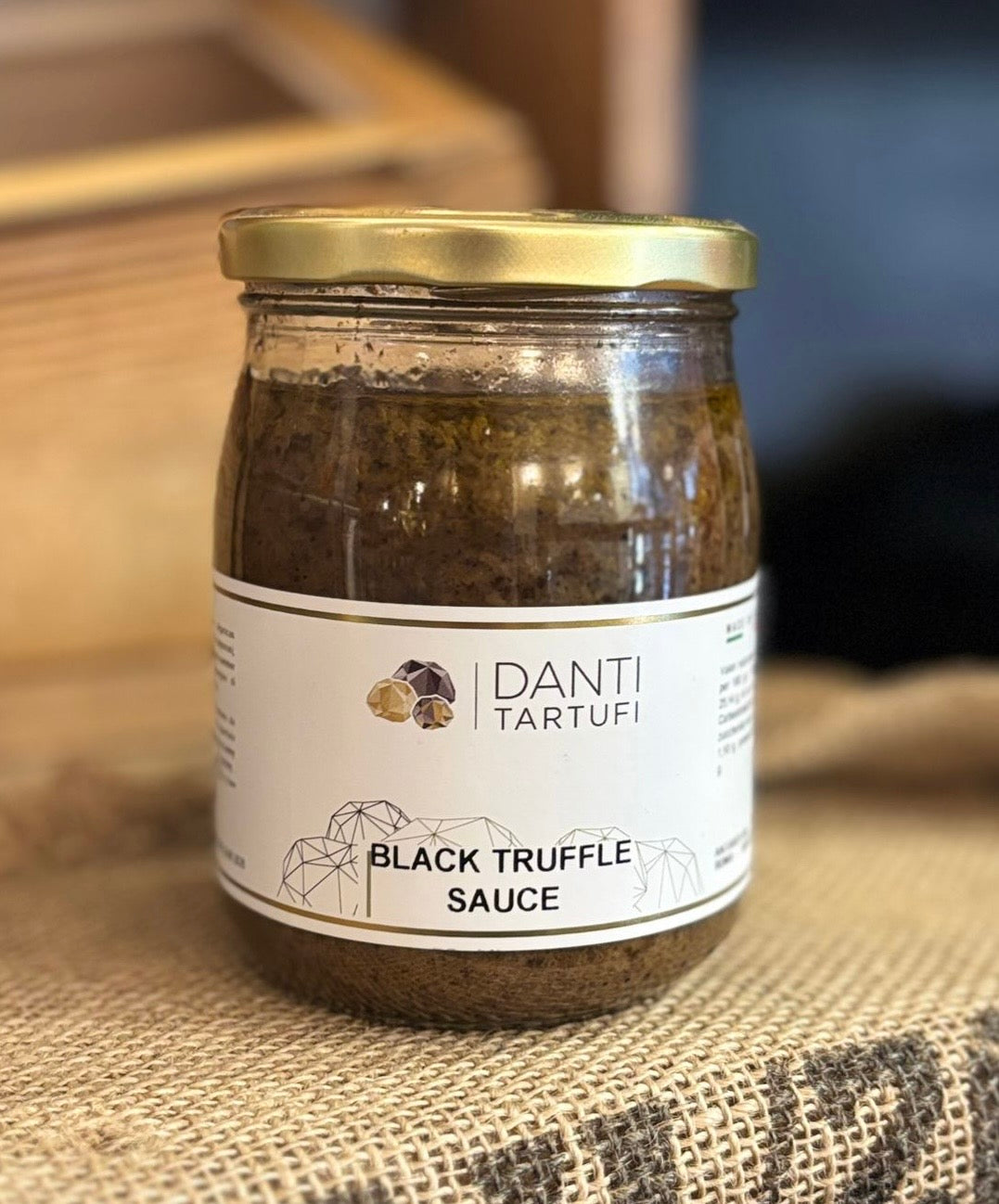 BLACK TRUFFLE SAUCE 5% 500Gr DANTI