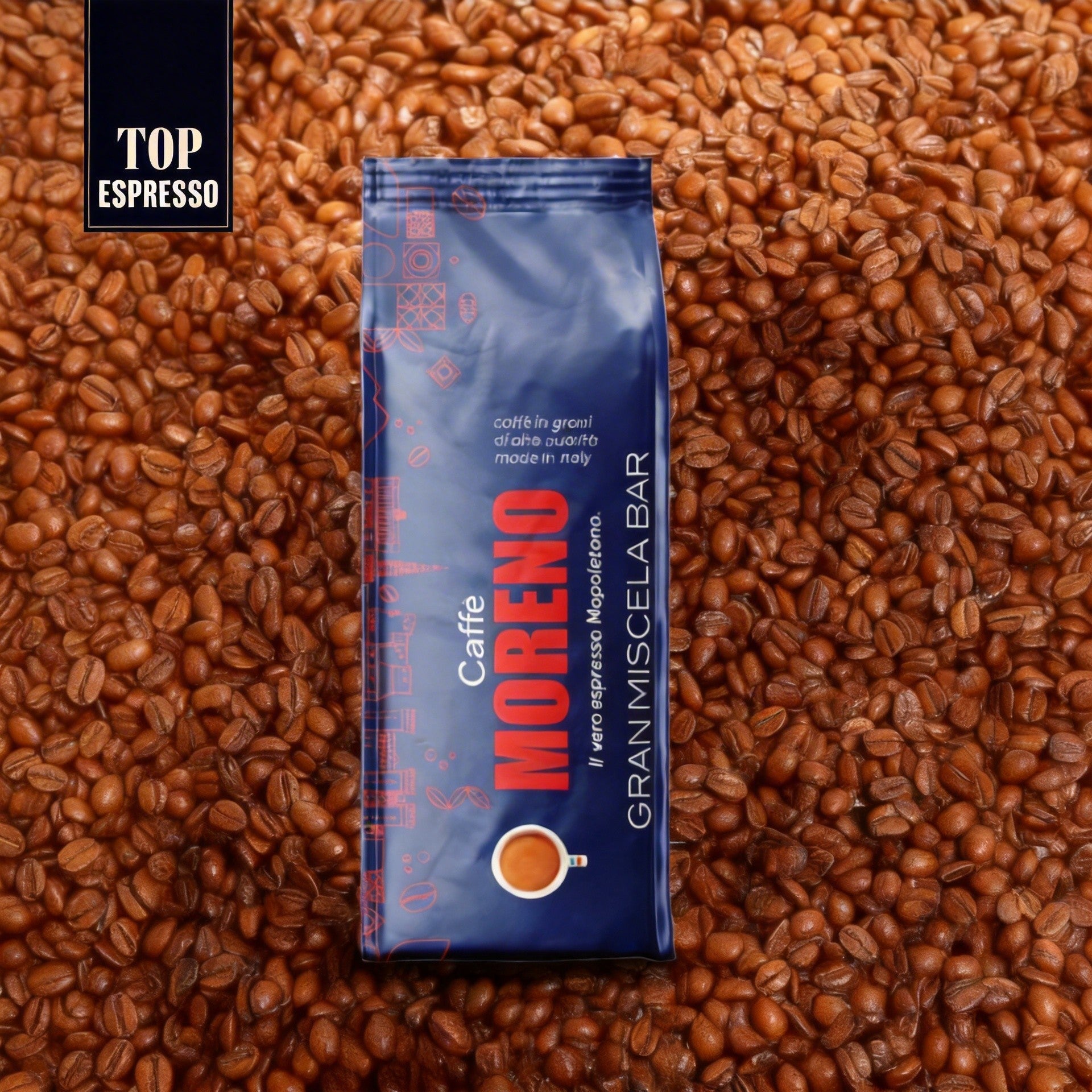 Moreno Top Espresso 80% Arabica 1KG
