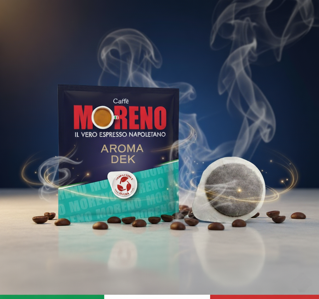 Moreno Aroma DÉCAFÉINÉ en dosettes ese