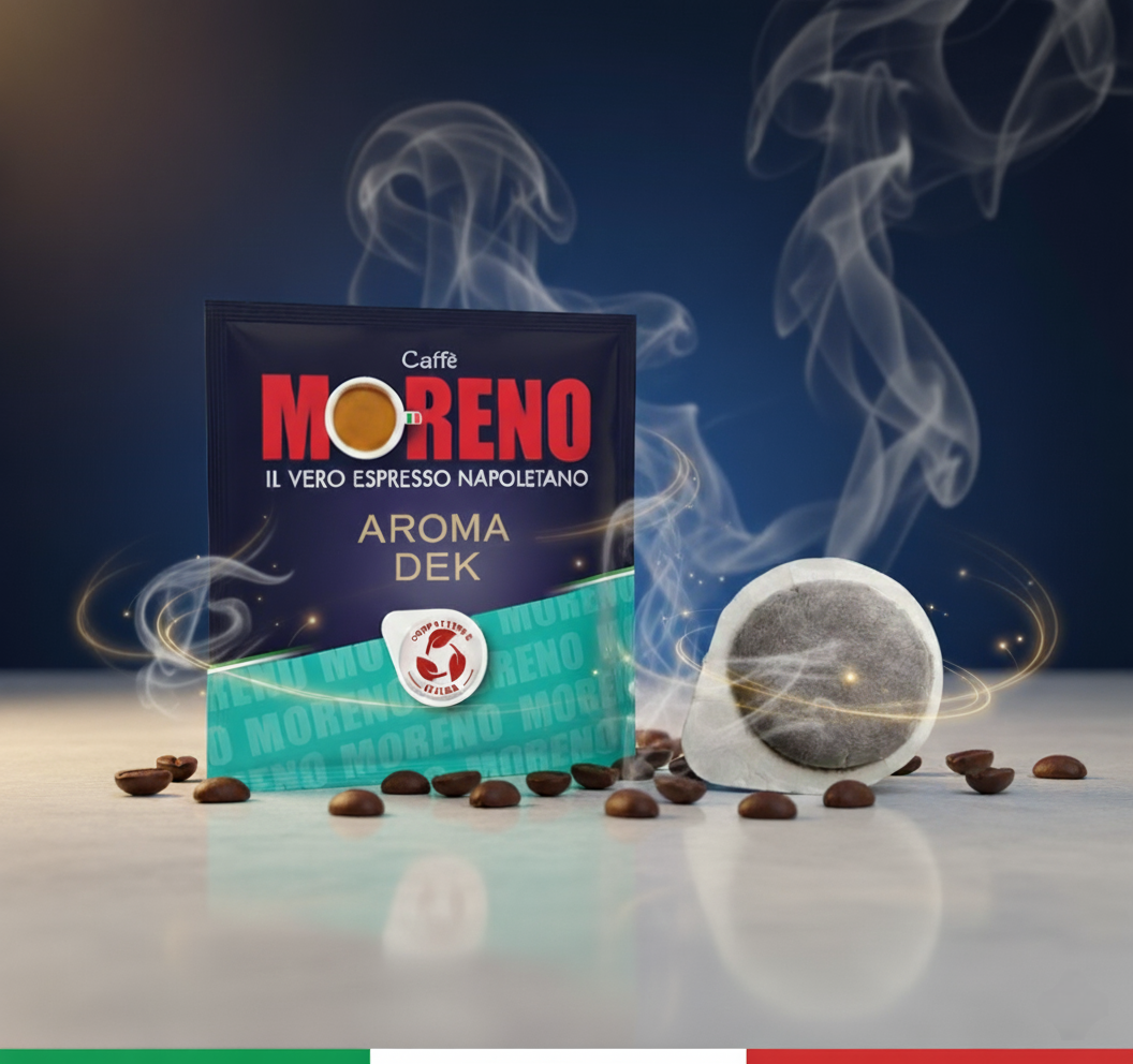 Moreno Aroma DÉCAFÉINÉ en dosettes ese