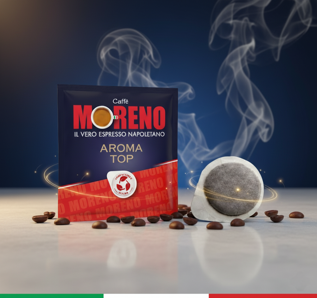 Dosettes ESE 44mm Aroma top - Caffè Moreno